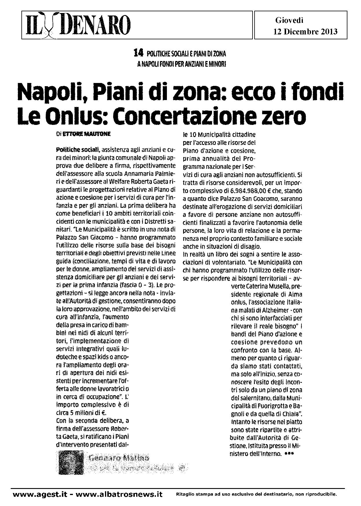 NAPOLI, PIANI DI ZONA, ECCO I FONDI, LE ONLUS CONCERTAZIONE ZERO-page-001